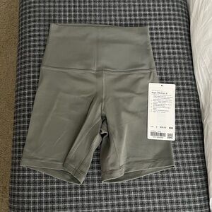 lululemon athletica Sage Green Bike Shorts